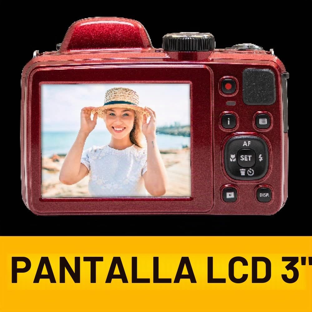 KODAK PIXPRO AZ425 - Cámara digital de 20 MP, zoom óptico 42x, OIS,...