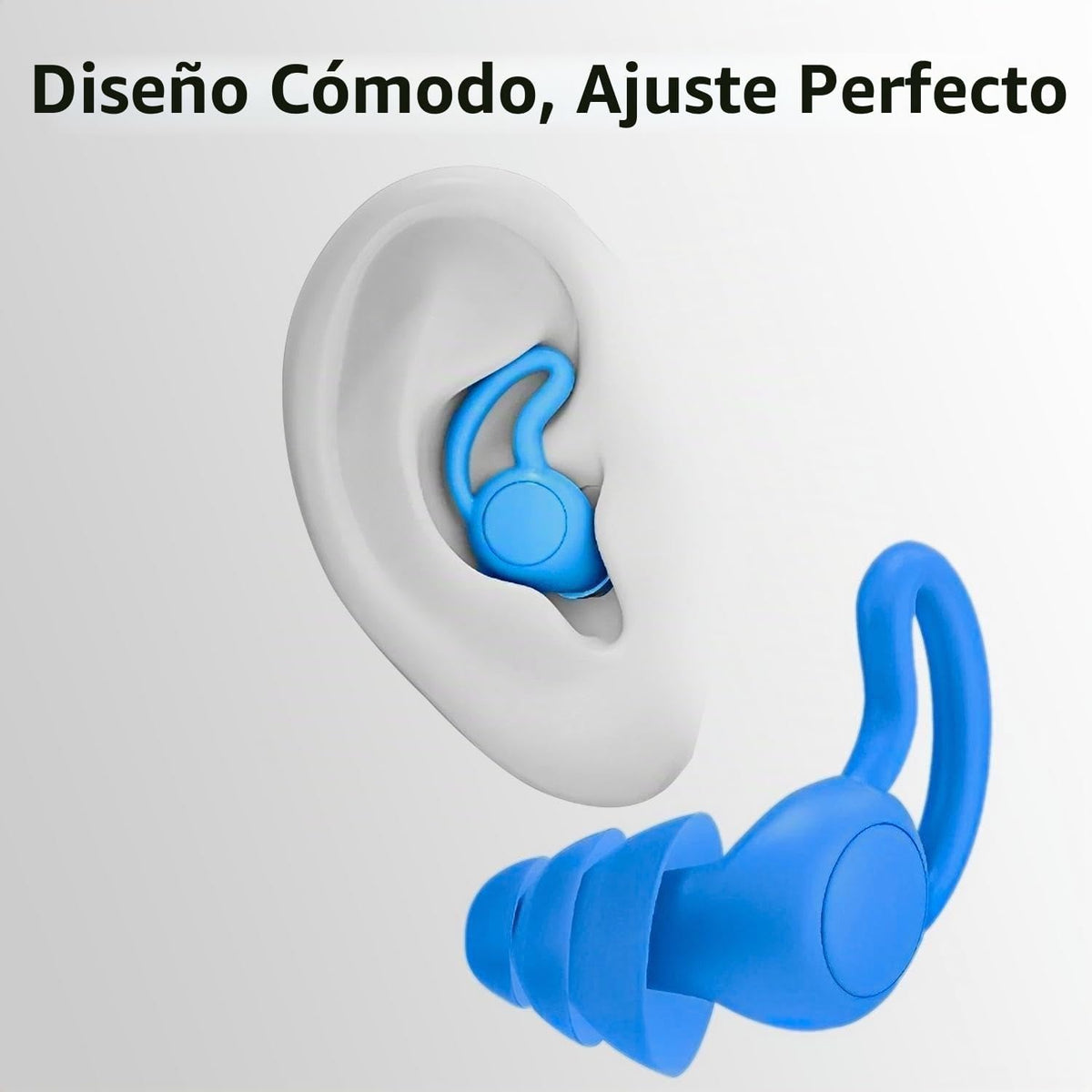 NRR - Tapones para los oídos con reducción de ruido, 40 dB, ultra c...