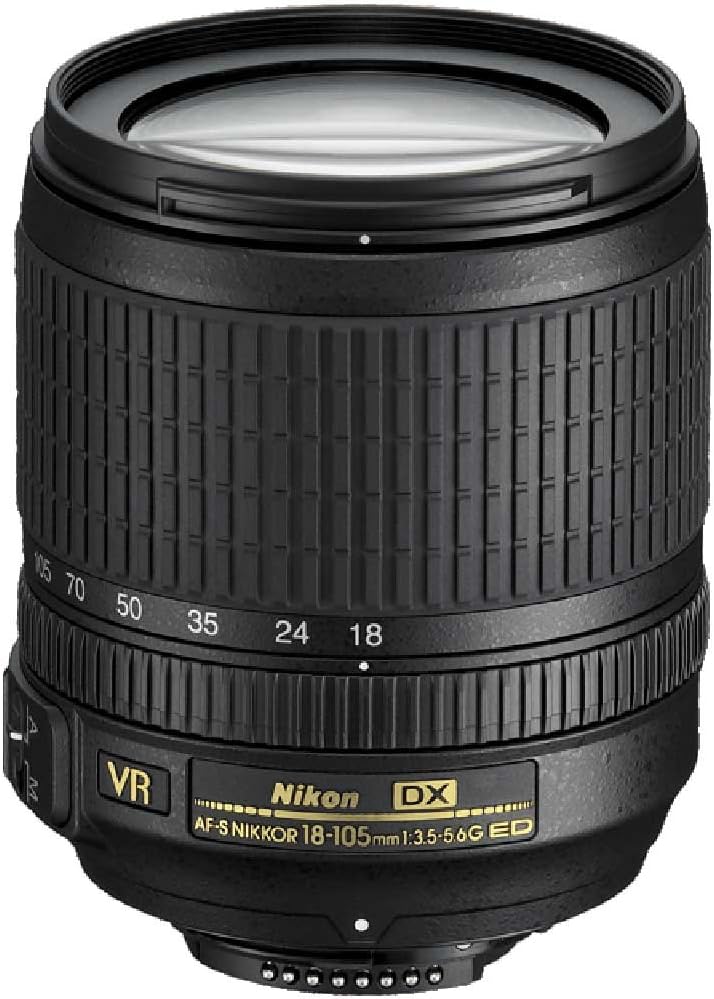 Nikon 18-105mm f\/3.5-5.6 AF-S DX VR ED Nikkor Lente para cámaras d...