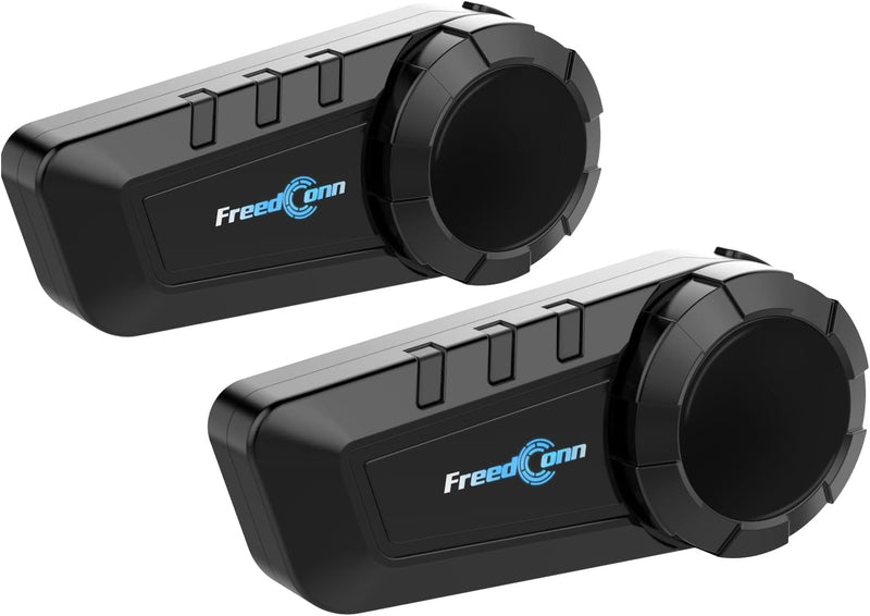 FreedConn KY PRO - Auriculares Bluetooth para Casco de Motocicleta,...