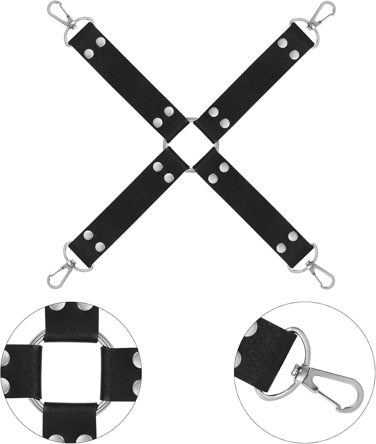Rbenxia 12 piezas de kits de restricciones BDSM para bondage sexual...
