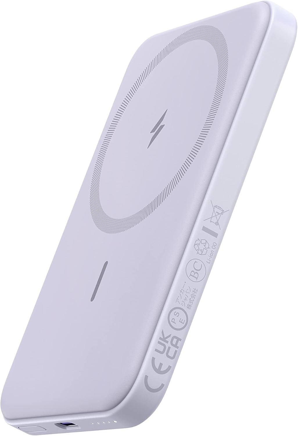 Anker 621 MagGo Power Bank, cargador portátil magnético de 5,000 mA...