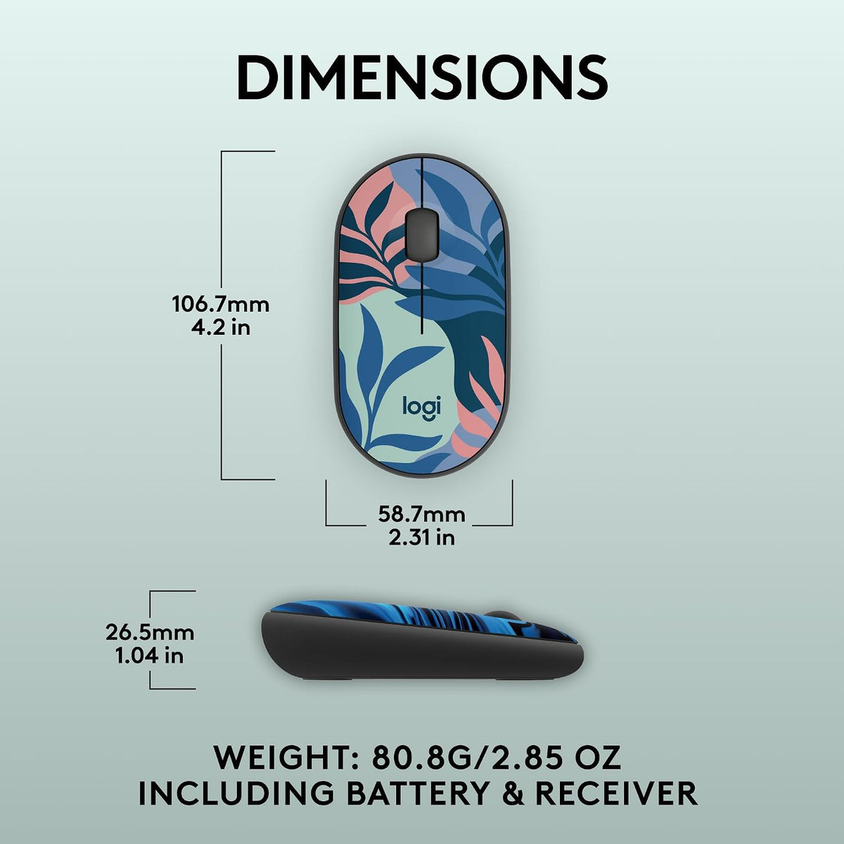 Logitech M340 Ratón Inalámbrico con Ediciones Limitadas Impresas, R...
