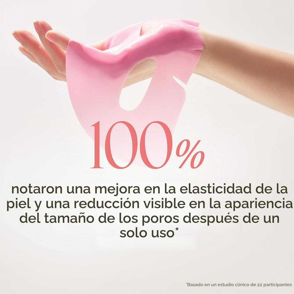 The Face Shop Rose PDRN - Máscara facial de colágeno rosa, esencial...