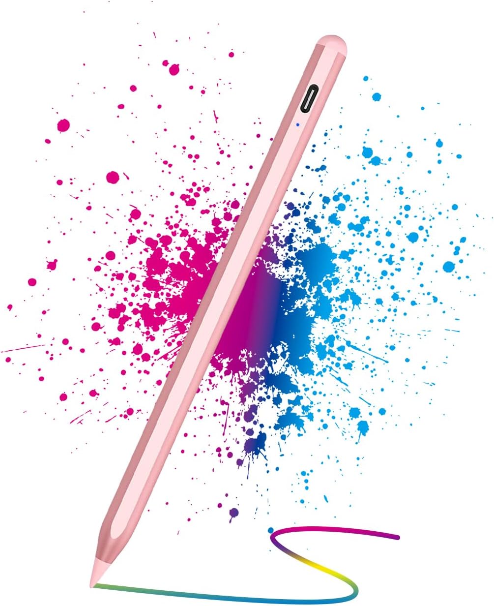 Lápiz óptico para iPad de Apple 2018-2026, 2 iPencil de carga rápid...