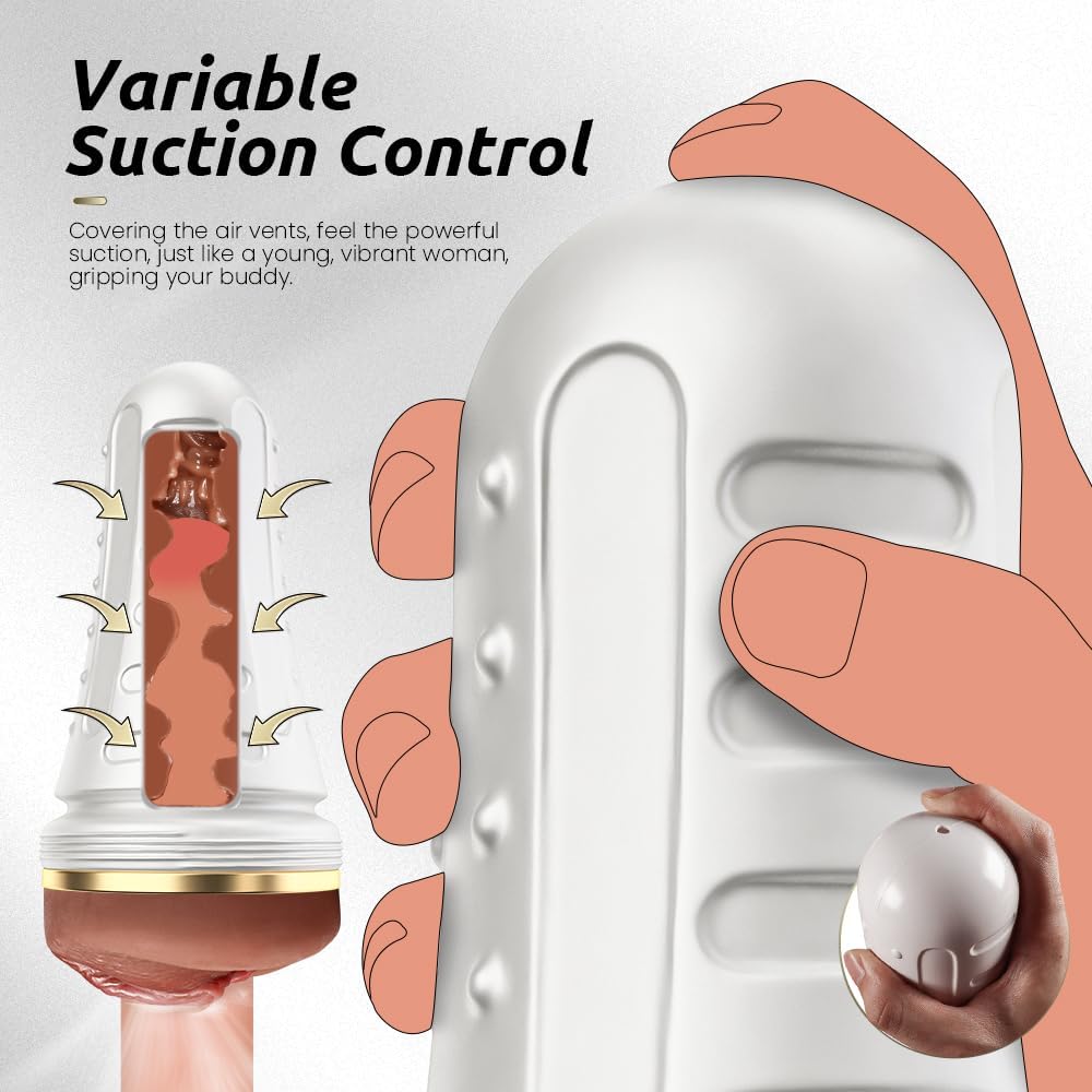 Masturbador masculino realista de bolsillo, vagina texturizada con...