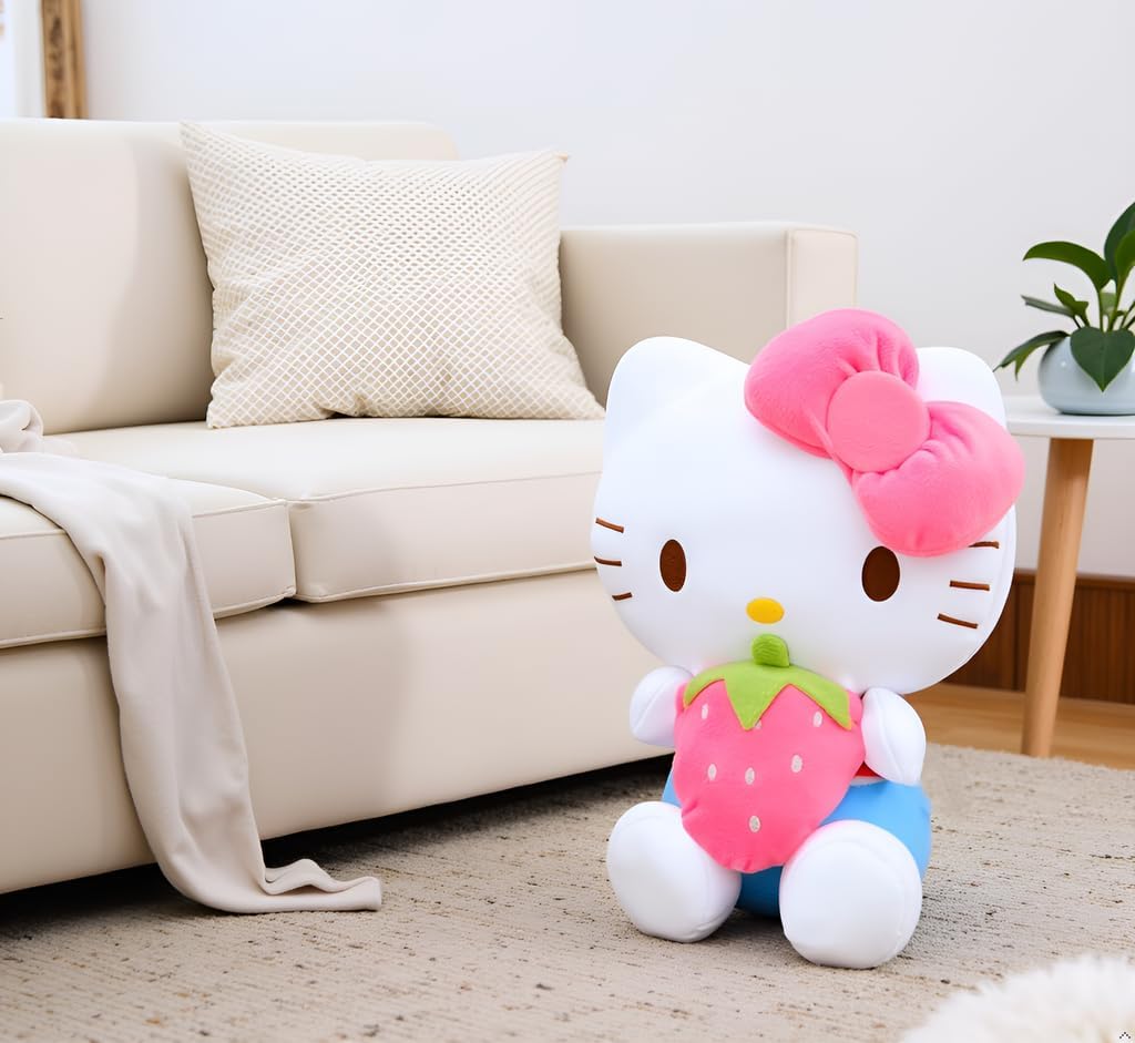 AlphaDesignLuxe Juguete de peluche de gatito de 17.5 pulgadas, anim...