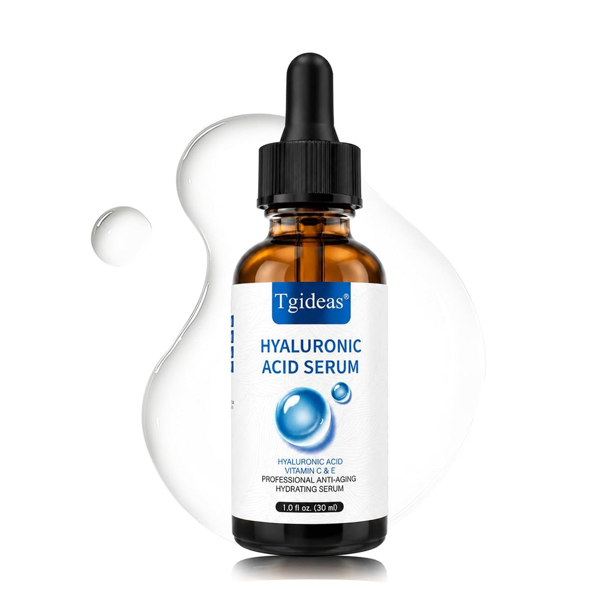 Suero de ácido hialurónico Tgideas\u2013 hidratante antiedad con Vi...