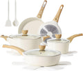 SENSARTE Juego de utensilios de cocina de cerámica, juego de ollas...