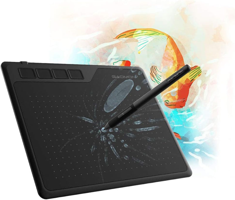 GAOMON S620 Tableta de Dibujo de 6.5 x 4 Pulgadas, Tableta Gráfica...