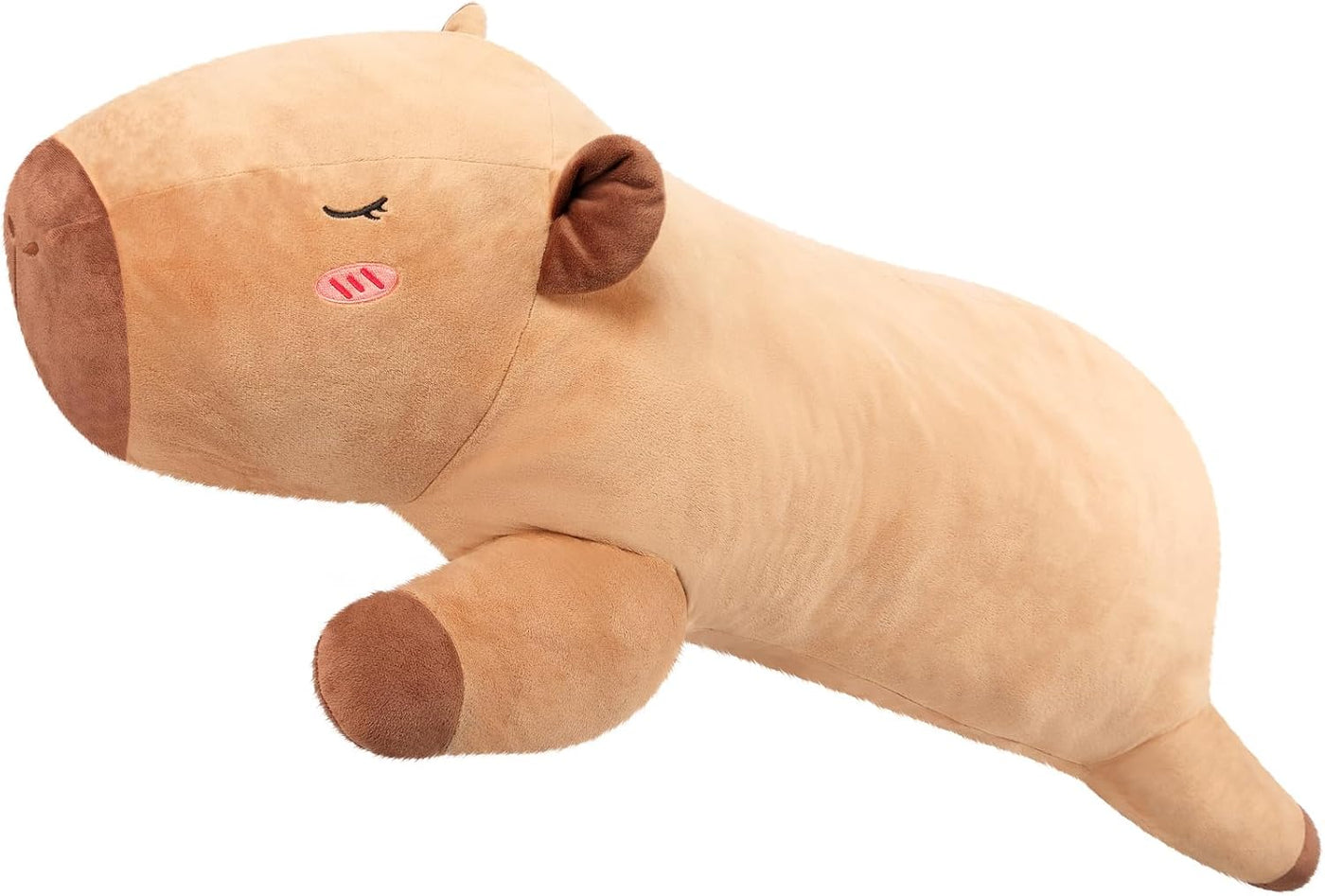 SuzziPals Peluche de Capibara Gigante de 43 pulgadas, Animal de Pel...