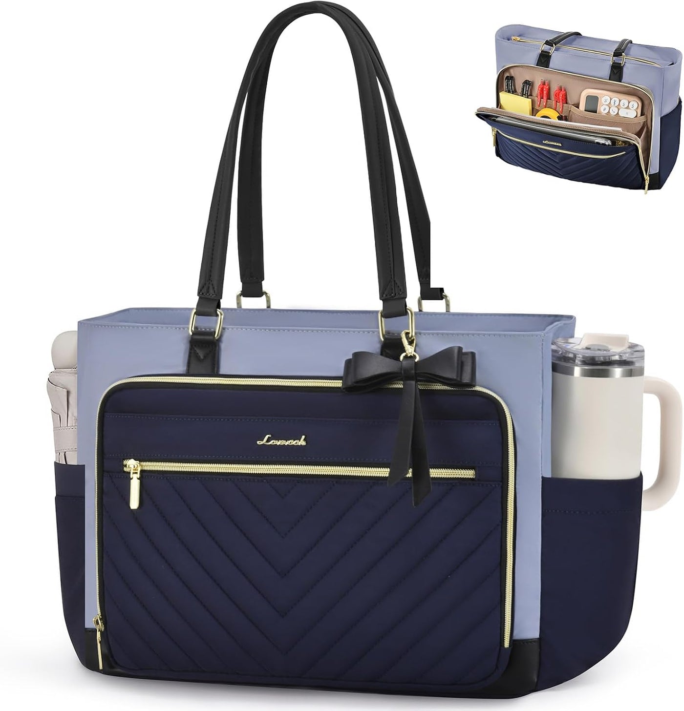 LOVEVOOK Bolsa de mano para profesores para mujer, bolsa de trabajo...