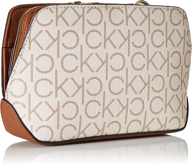 Calvin Klein Lucy - Bandolera cruzada con triple compartimento para mujer