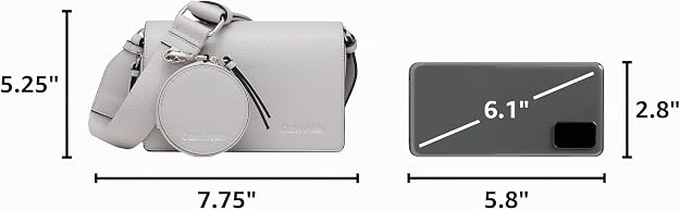 Calvin Klein Women's Millie Camera Bag Crossbody Handbag