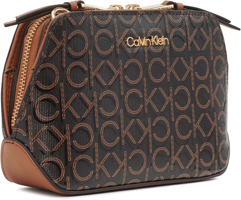 Calvin Klein Lucy - Bandolera cruzada con triple compartimento para mujer