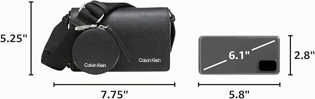 Calvin Klein Women's Millie Camera Bag Crossbody Handbag