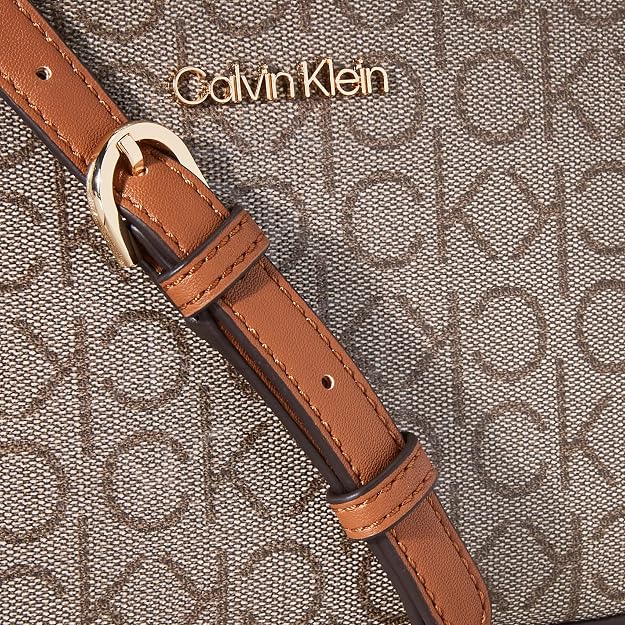 Calvin Klein Lucy - Bandolera cruzada con triple compartimento para mujer