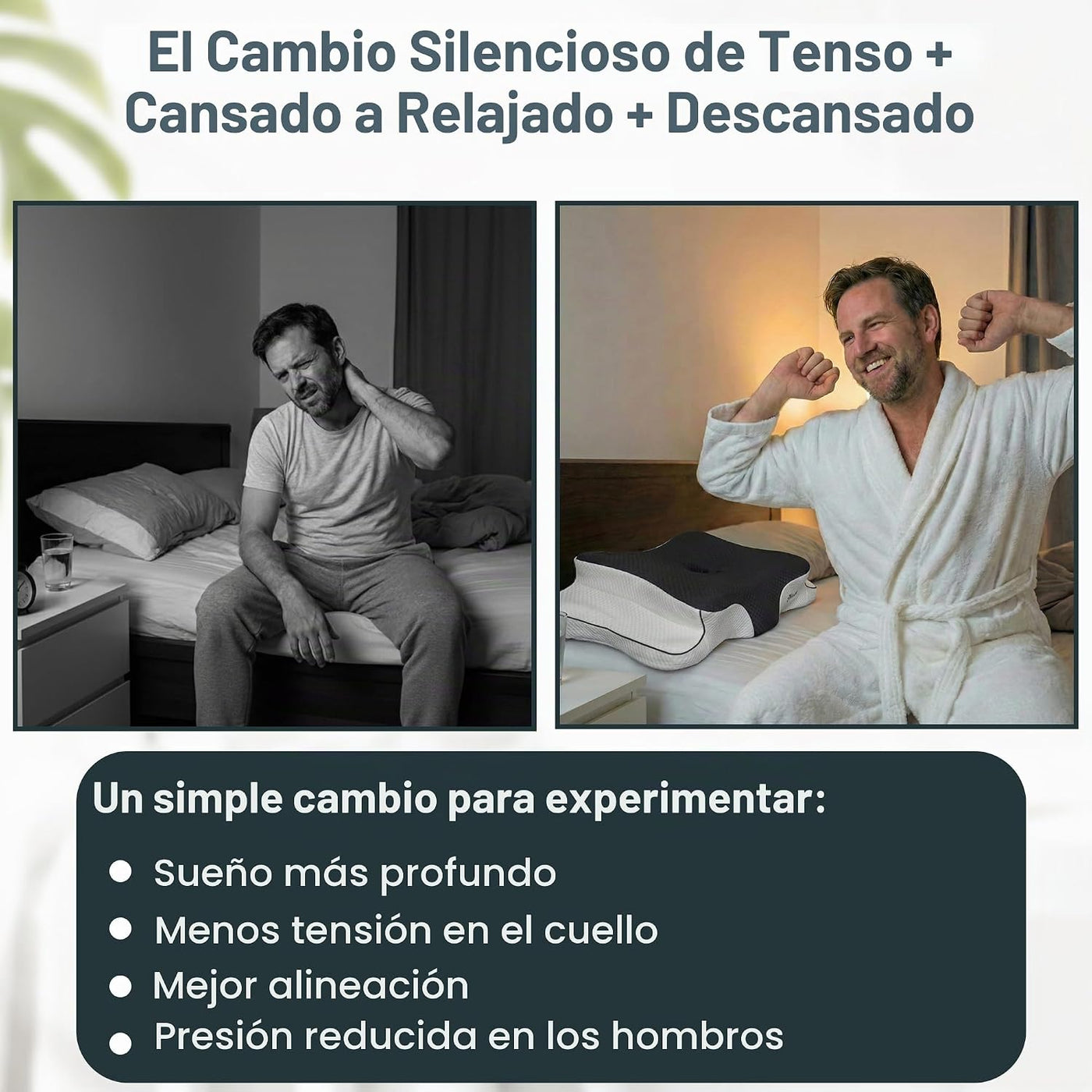 piluxx Almohada cervical cervical para dormir \u2013 Almohada cervi...