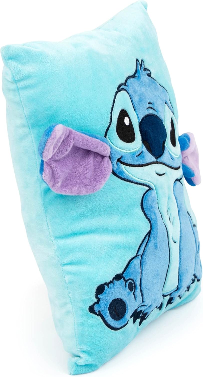 Jay Franco Disney Lilo &amp; Stitch - Almohada de acurrucarse 3D, s...