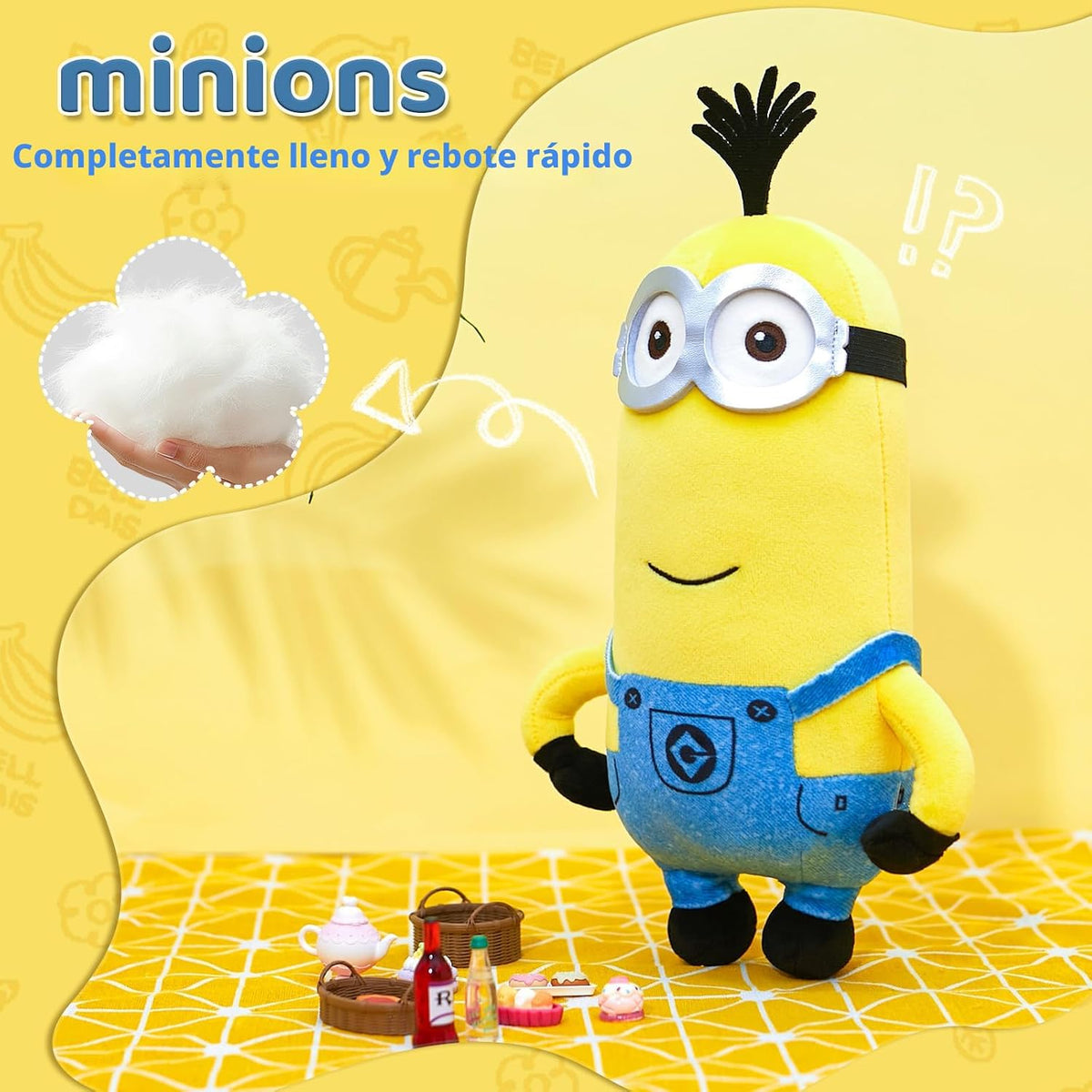 MINISO Animales de Peluche de Minions de 10" Juguetes de Peluch...