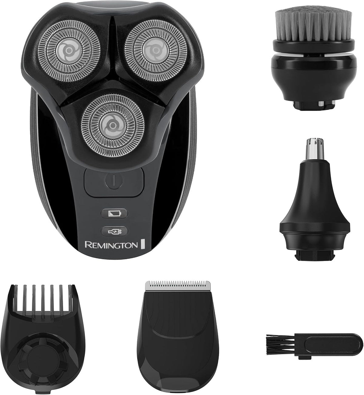 Remington Balder - Afeitadora de 3 cabezas para hombres, sistema ro...