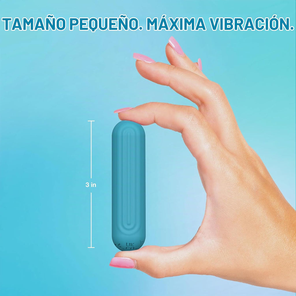 plusOne Vibrador bala para mujer, mini vibrador, silicona segura pa...