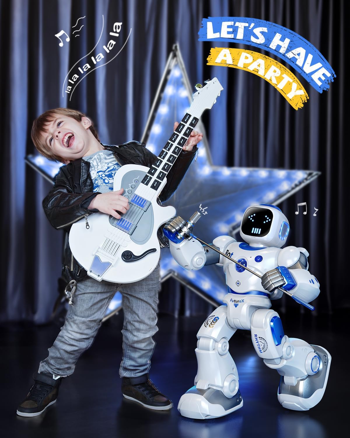 Ruko 1088 Smart Robot Toy para niños, regalo interactivo programabl...