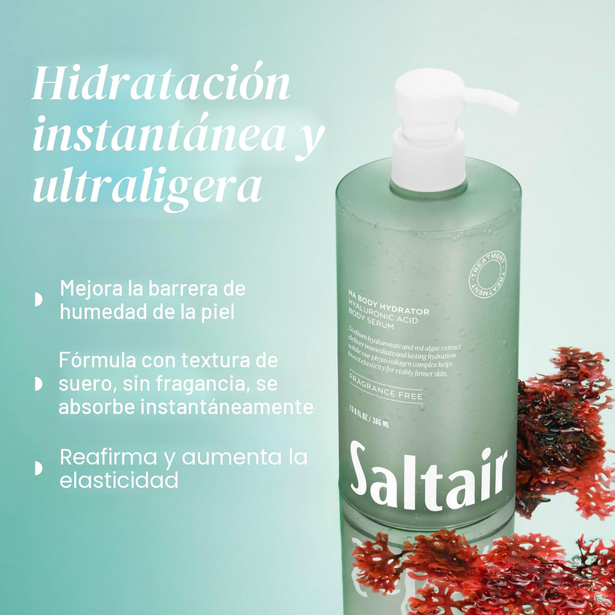 Paquete de suero corporal Saltair HA y loción Retinol Revive | Hidr...