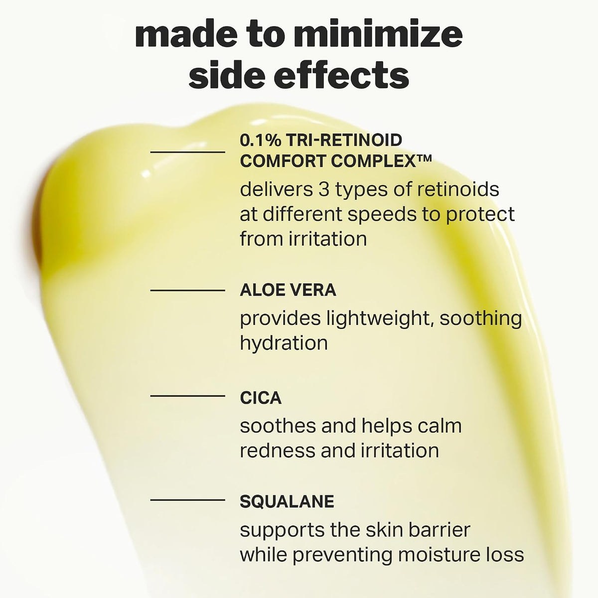 Cocokind Gel de retinol para principiantes 0.1%, mejora la aparienc...