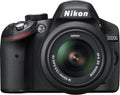 Nikon D3200 24.2 MP CMOS Digital SLR con lente de zoom Auto enfoque...