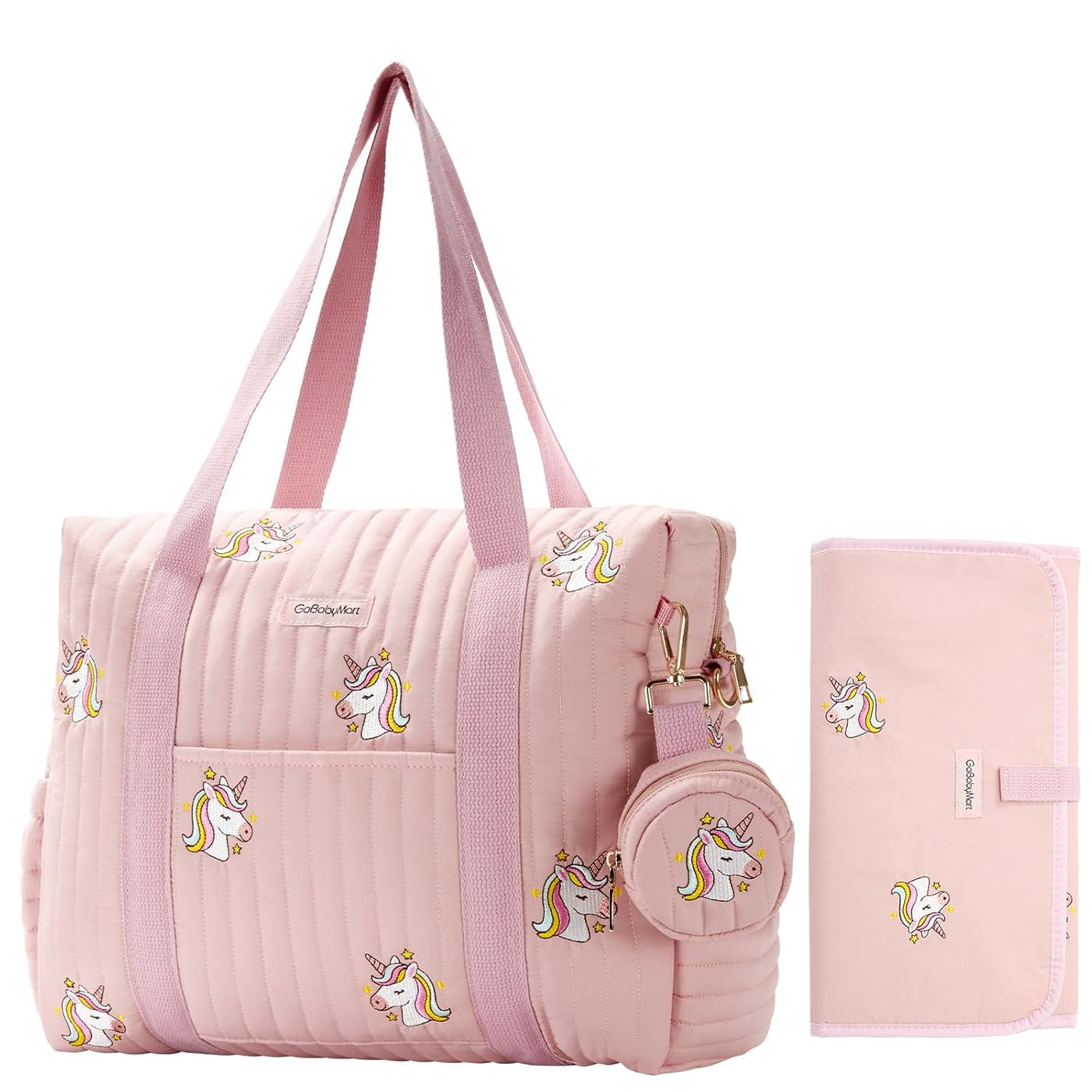 GOBABYMART Set de 3 bolsos de pañales, bolsa hospitalaria para part...