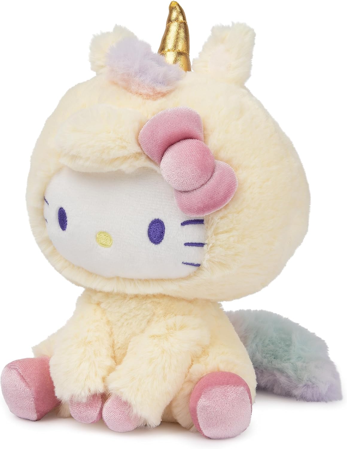 GUND Sanrio Hello Kitty - Juguete de peluche de unicornio de alta c...