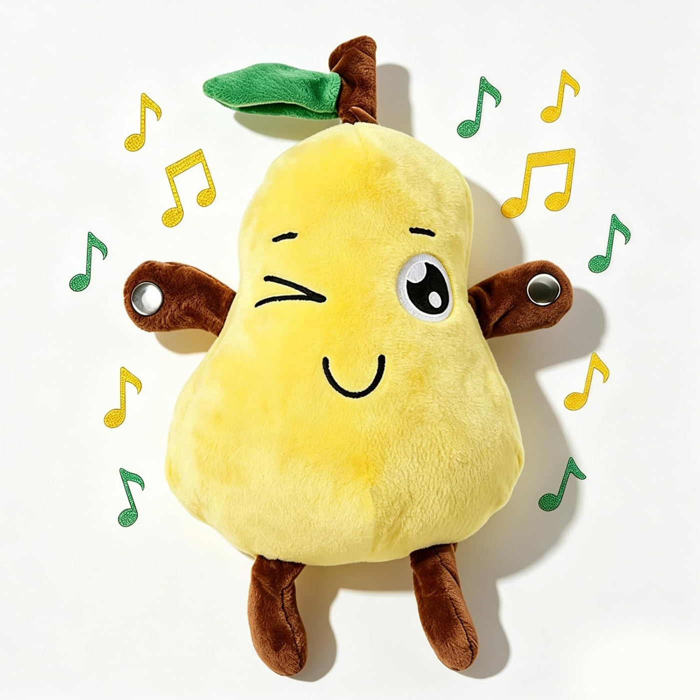 YXuan Juguete sensorial musical de felpa suave, juguete de peluche...