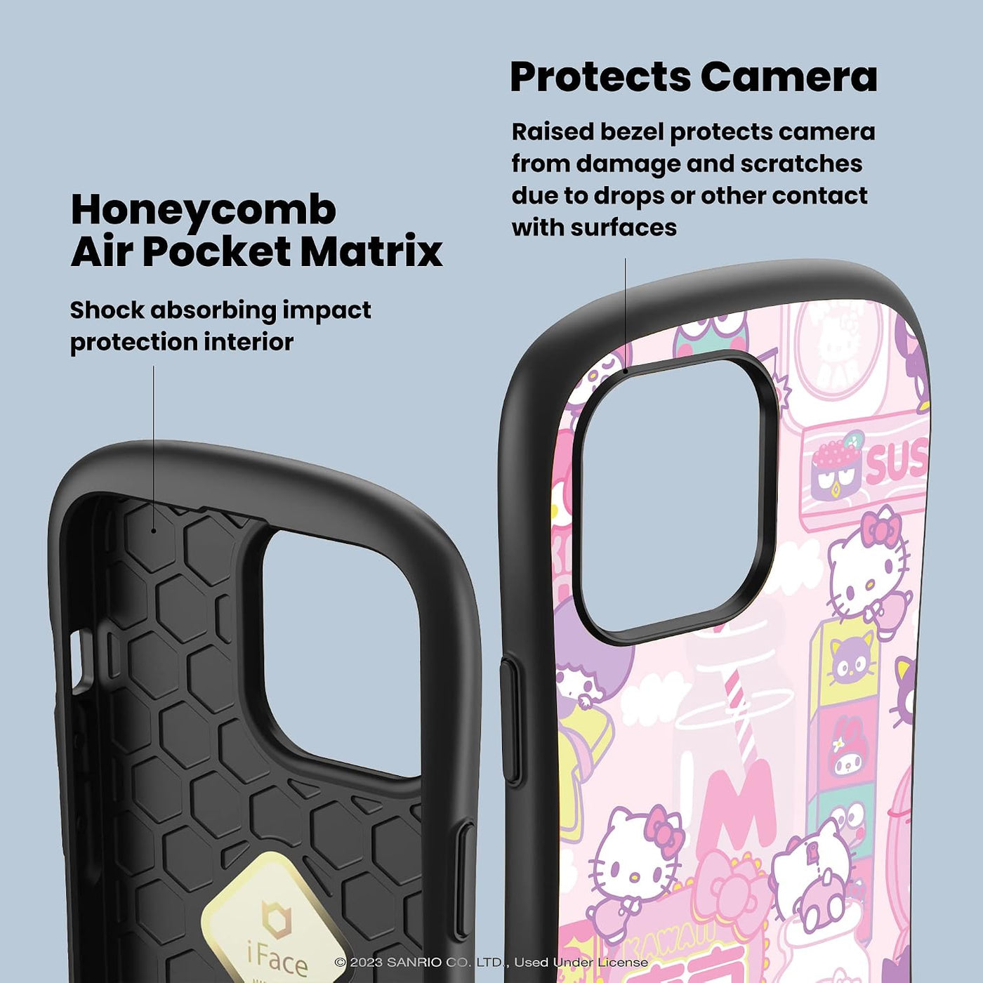 iFace Funda para iPhone 14 Plus (6.7") Hello Kitty y sus Amigos...