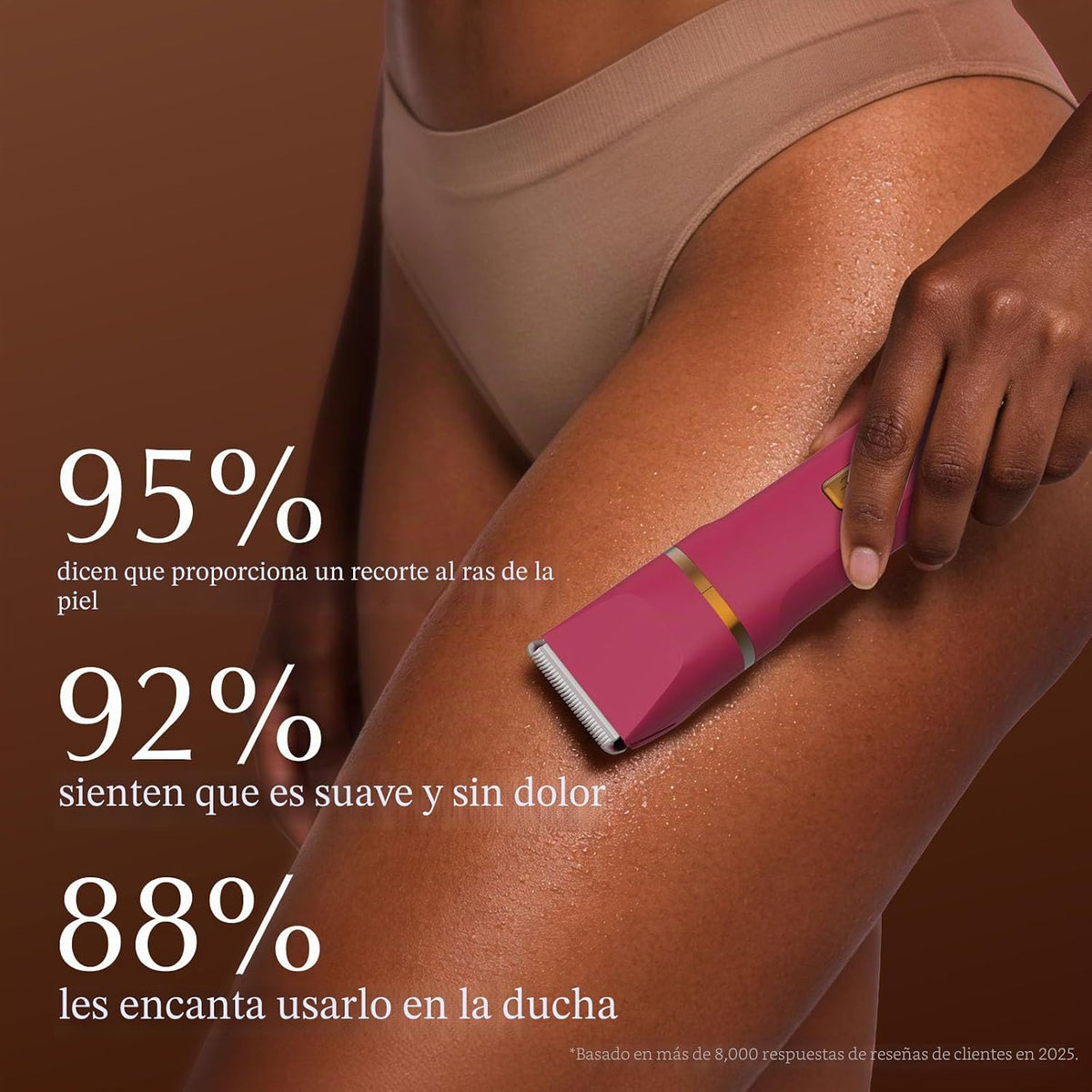 Recortadora eléctrica de bikini para mujeres - Recortadora de vello...