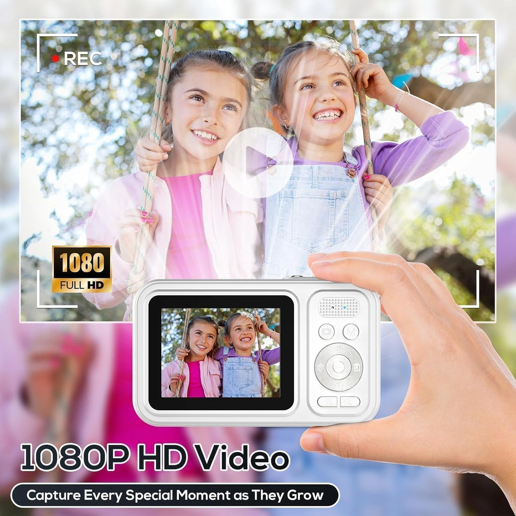 Cámara digital para niños, cámaras digitales de 48 MP FHD 1080P par...