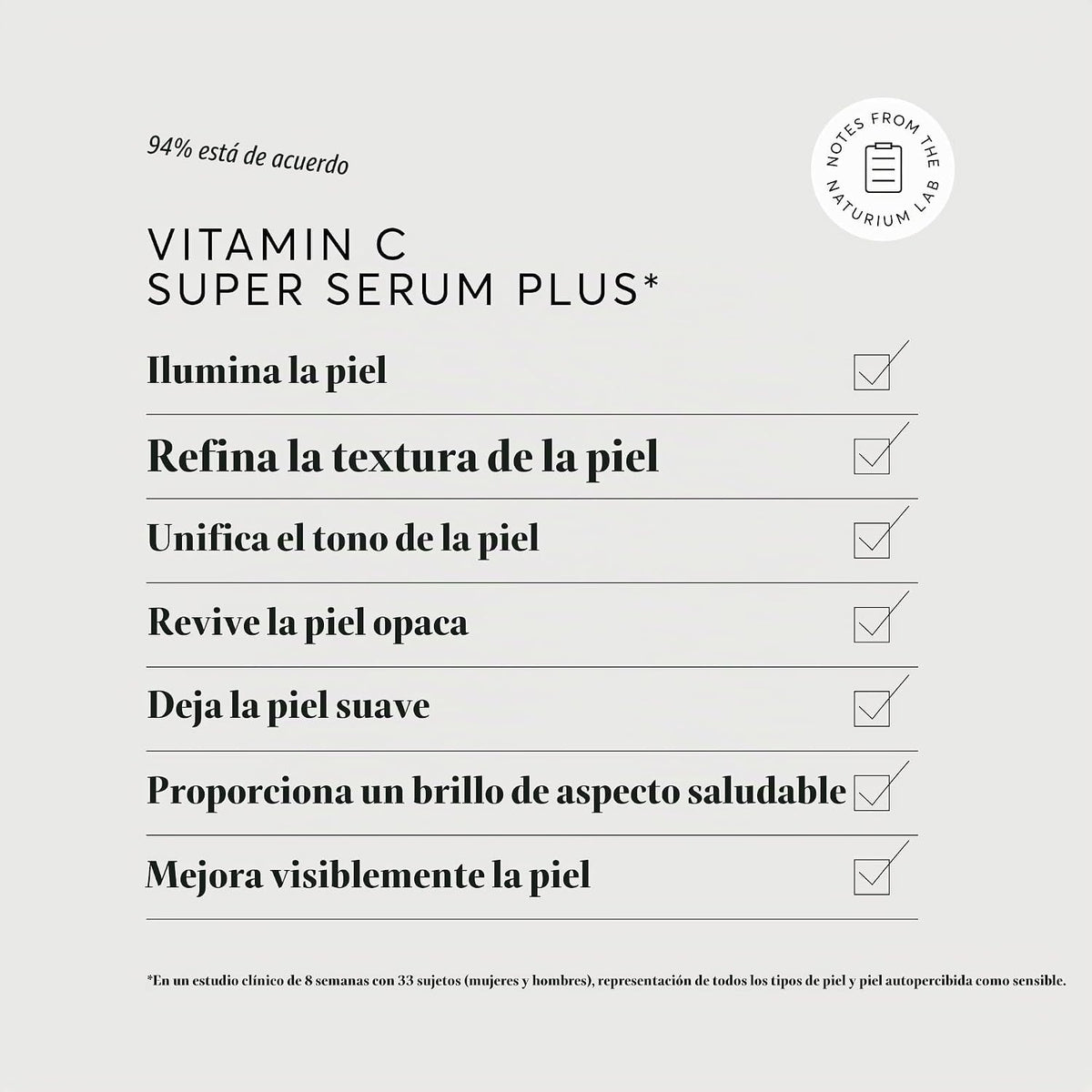 Naturium Vitamin C Super Serum Plus Jumbo, cuidado facial suavizant...