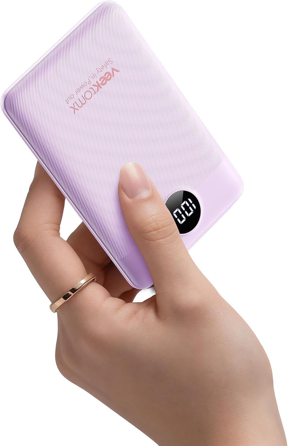 Cargador portátil de 10000 mAh, batería ultradelgada de carga rápid...