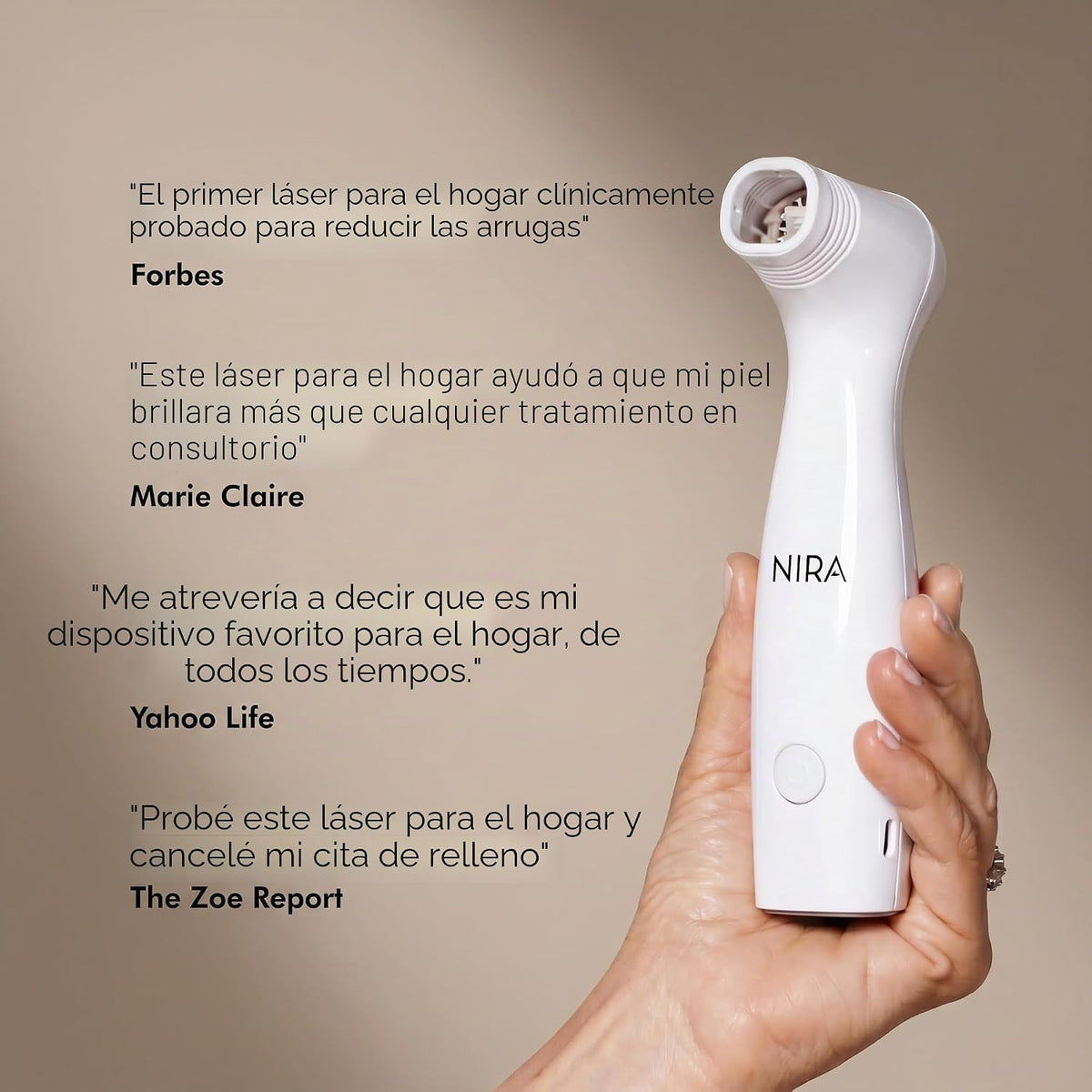 NIRA Terapia de luz láser de la FDA, antienvejecimiento, resultado...