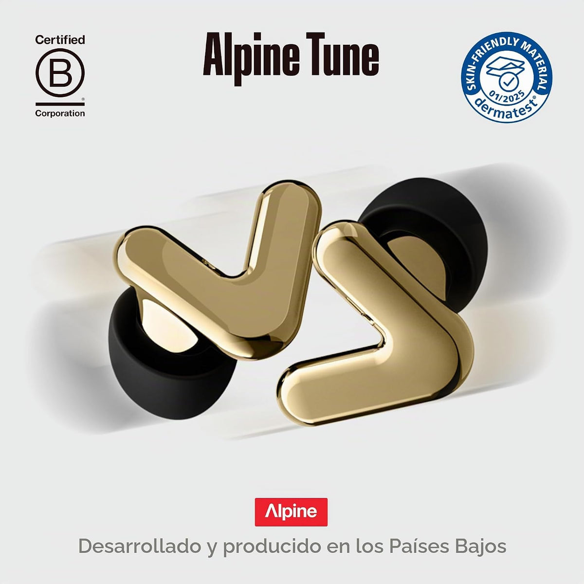 Alpine Tune - Tapones para los oídos, tapones para los oídos de con...