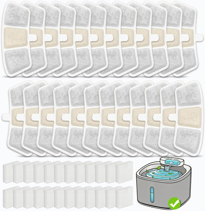 PW04 - Paquete de 12 filtros inalámbricos para fuente de agua dura,...