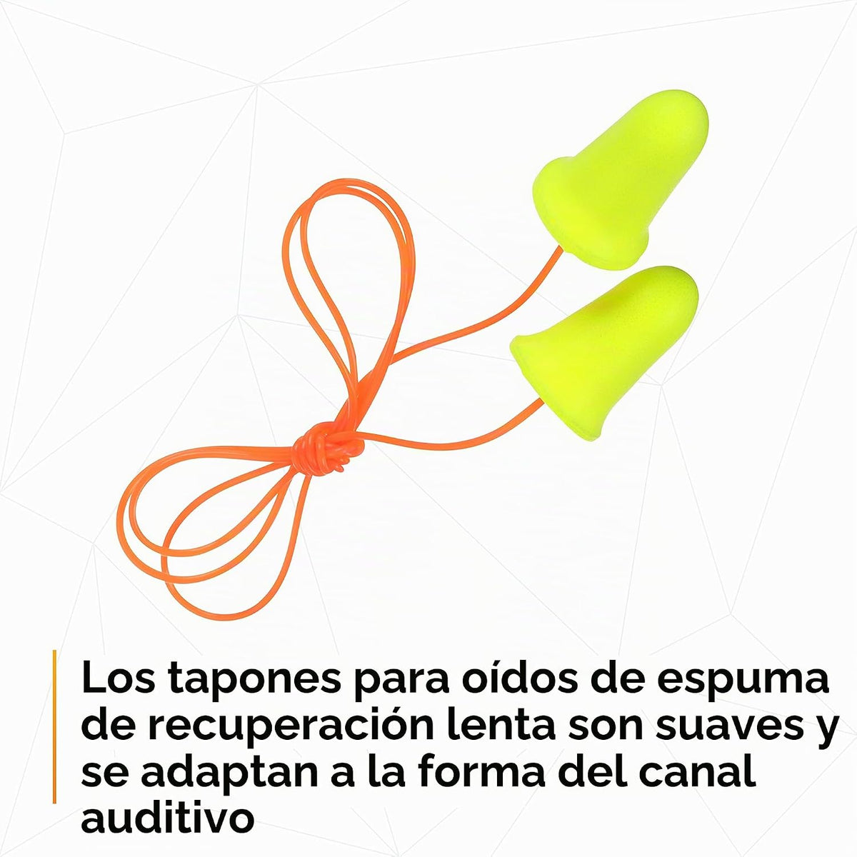 3M E-A-Rsoft tapones para los oídos, en bolsa de polipropileno, Ama...