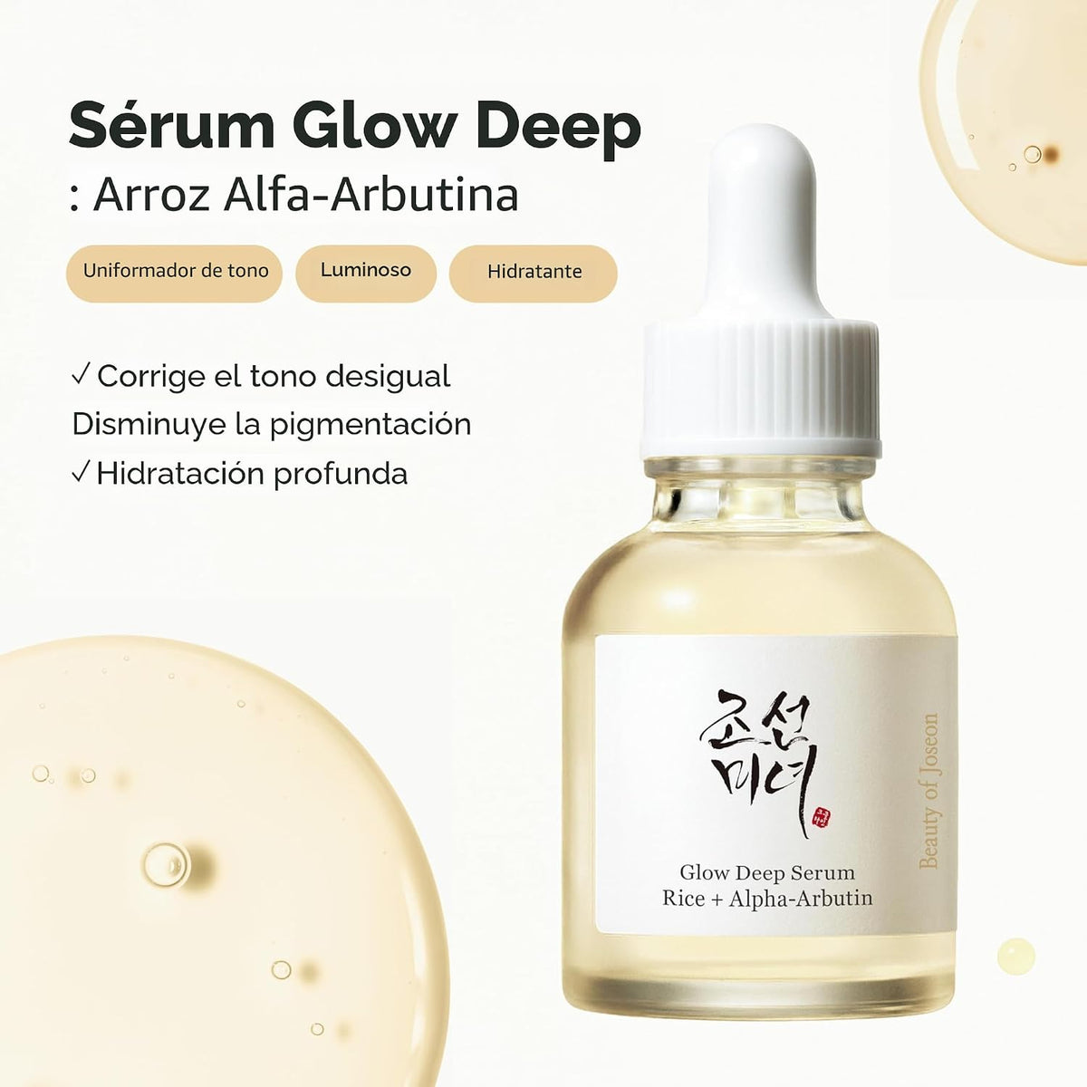 Beauty of Joseon Glow Deep Serum Arroz Alfa-Arbutina Niacinamida |...