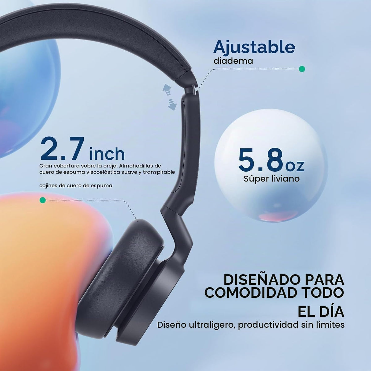 Yealink Auriculares con cable UH46,USB-C\/A, cancelación de ruido A...