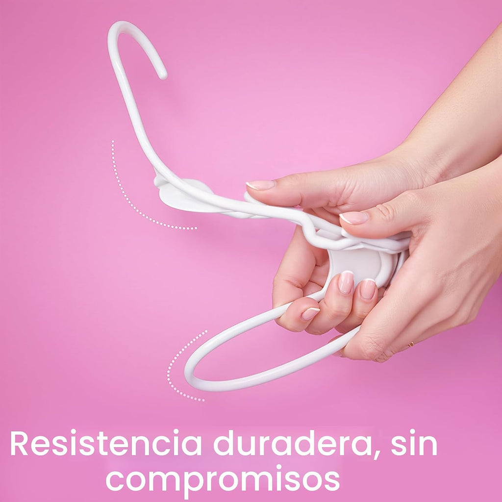 Utopia Home - Perchas de Plástico Paquete de 50 - Percha para Ropa...