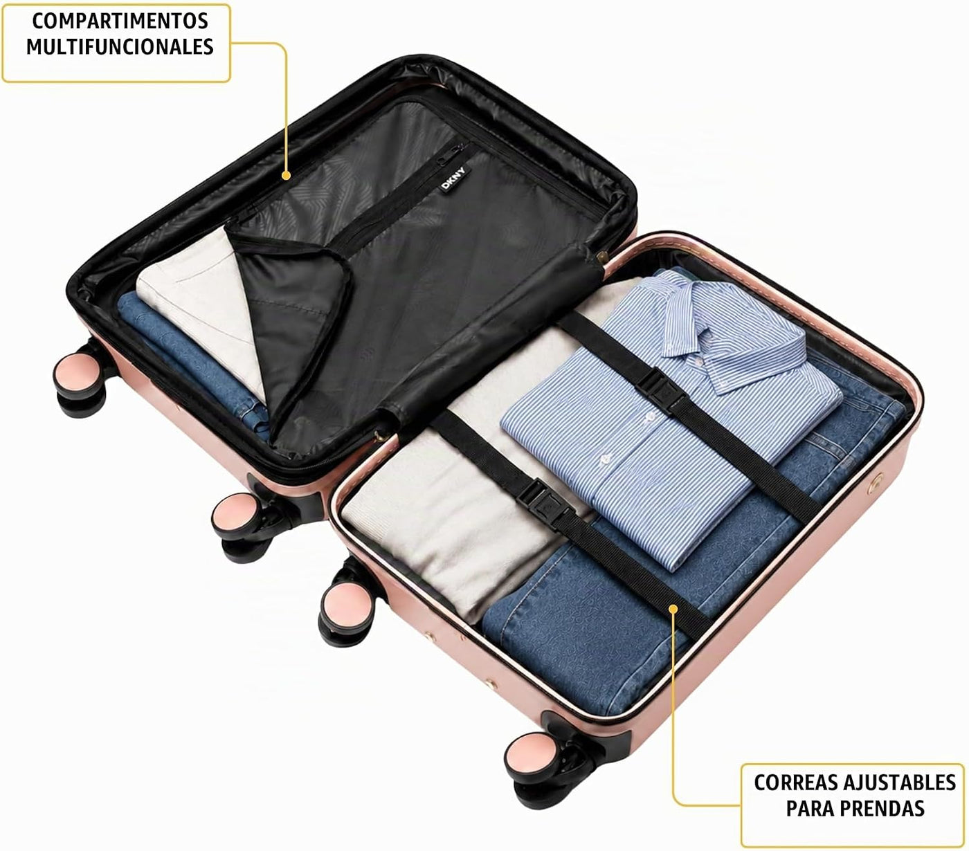 DKNY Exclusivo para llevar, Azul marino, Amazon Exclusive on the Go...