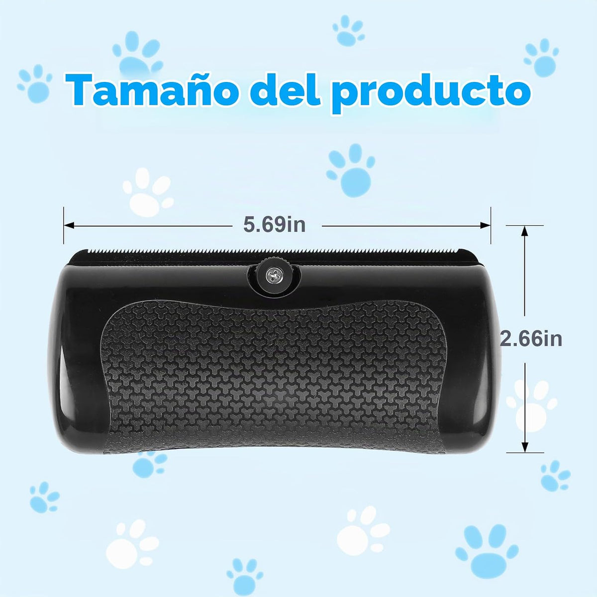 Cepillo para perros Deshedding para peluquería, herramienta ergonóm...