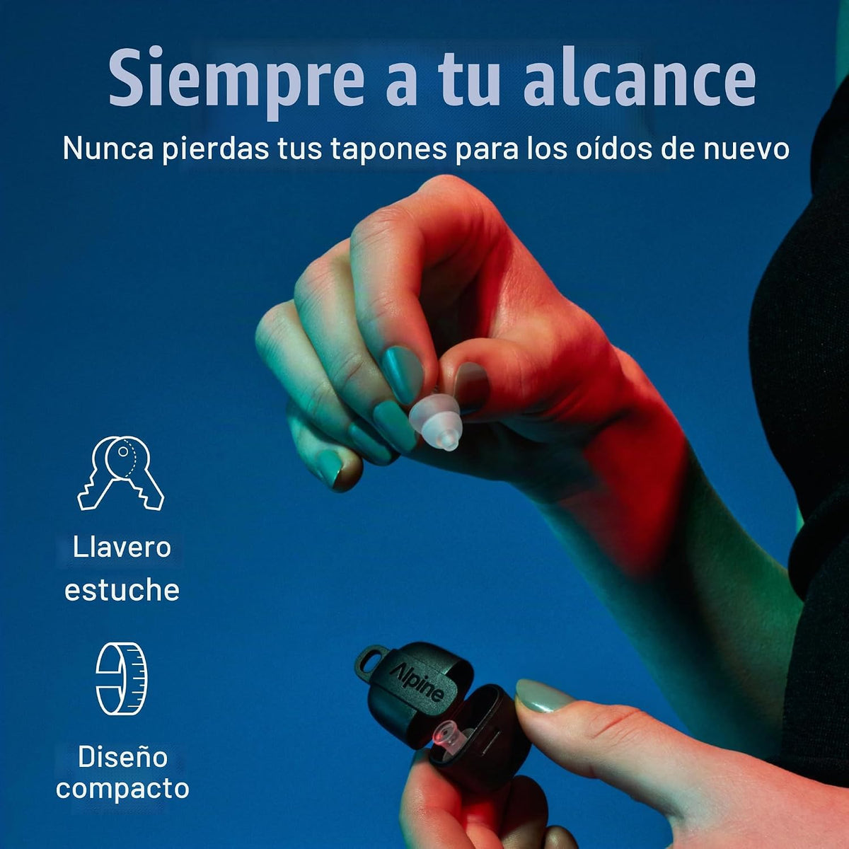 Alpine PartyPlug - Tapones para los oídos para conciertos, reducció...