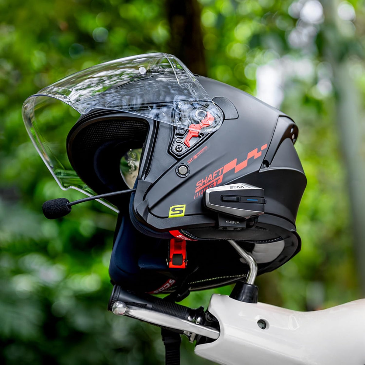 Sena VORTEX - Auriculares de comunicación Bluetooth para motociclet...