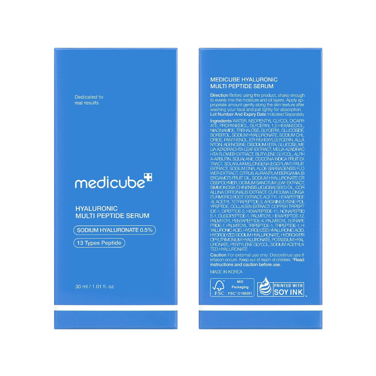 medicube Suero PDRN multipéptido hialurónico - Suero hidratante lig...